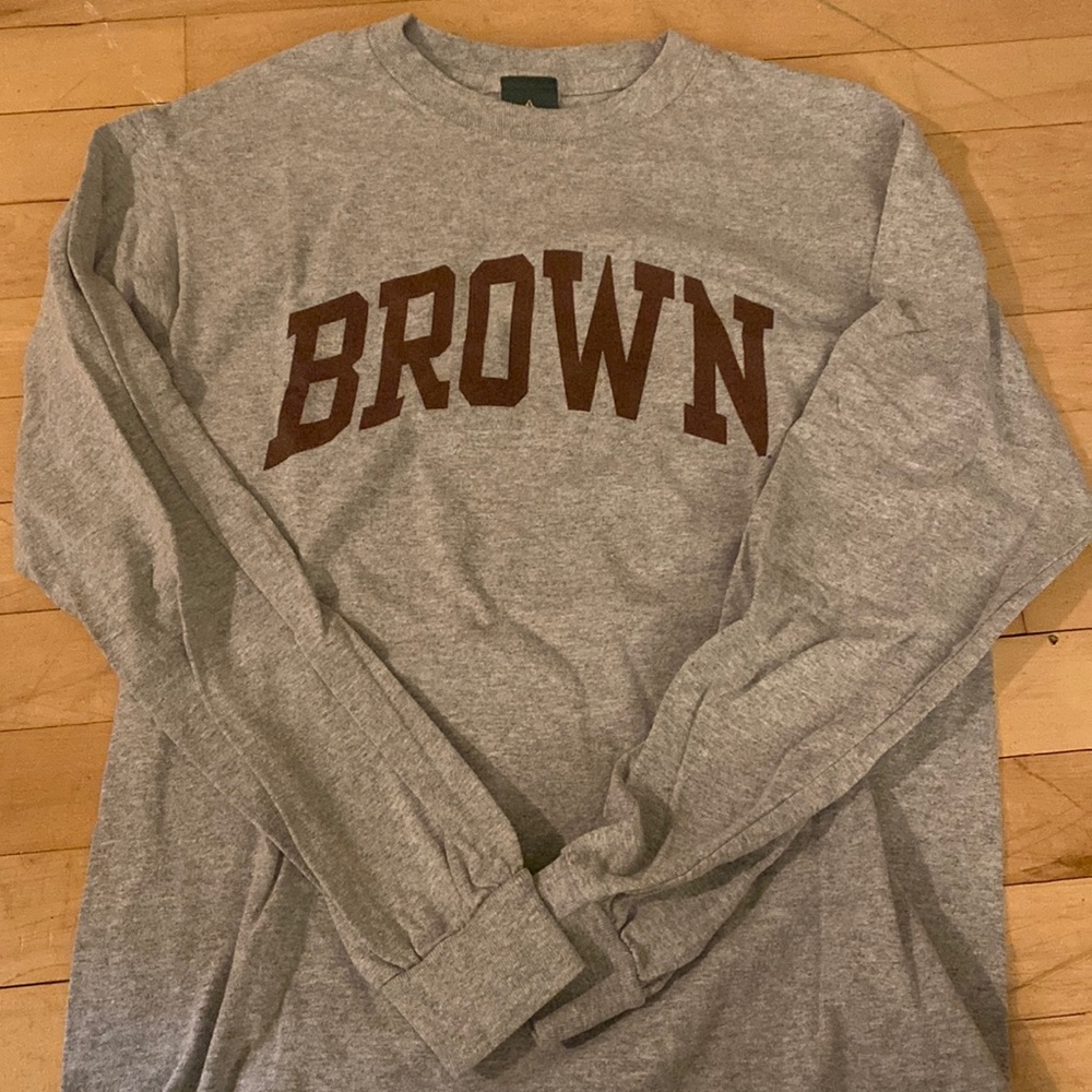Brown University long sleeve tee
